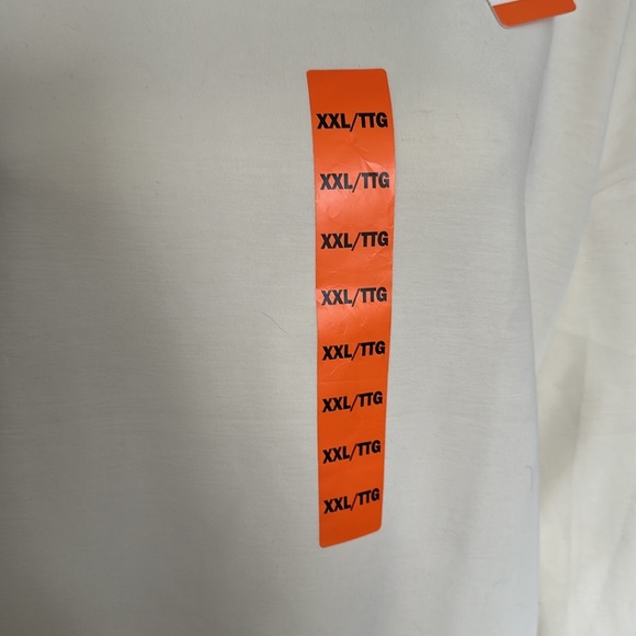 Up sweat shirt white crew neck brand new with tags XXL - Picture 2 of 7